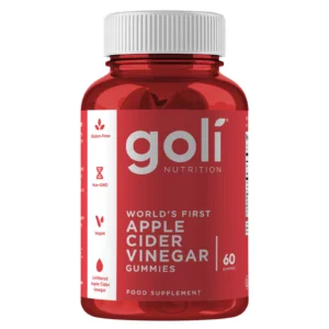 Goli Nutrition Apple Cider Vinegar Gummies 60